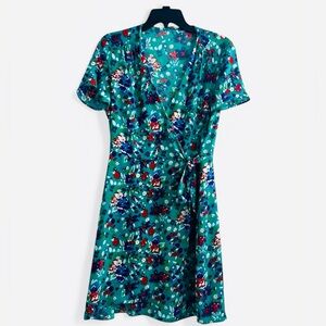 J Crew Wrap Dress Sz 6